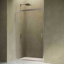 Siro - Box doccia per nicchia 140 cm 1 anta scorrevole