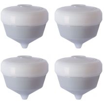 Siroflex 2800/4S Set 4 Cartucce Ricambio Uni 3A Depuratore Acqua Domestico Made in Italy Depuratore Acqua Rubinetto Filtro acqua Rubinetto Cucina