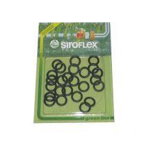 Siroflex - Blister 25 joints toriques en caoutchouc (rechanges de raccords rapides pour tuyaux d'arrosage)
