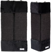 Sisal Kantenschutz s ca. 50 x 22 cm Schwarz für Innen- und Außenecken
