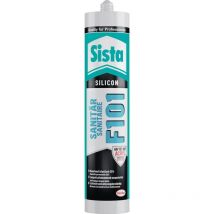 Silicone sanitaire SISTA F101 transparent (brillant) cartouche 300ml