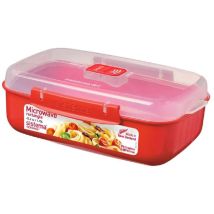 Recipiente Rectangular Sistema Microwave 1,25 Ml