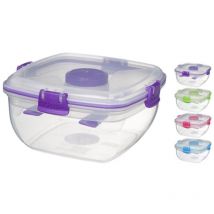 Sistema - Système de salades à emporter 1,1 l, assortiment de couleurs