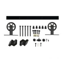 Intersteel - Sistema de deslizamiento 450120 100kg 2000mm negro hlt 38-40mm completo.