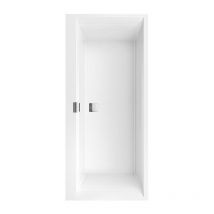 Sistema de hidromasaje, Squaro Edge 12, Bañera, UBQ170SQE2DV, Rectangular, Quaryl , 1700 x 750 mm, blanco, Hydropool Entry (he), Suministro de agua,