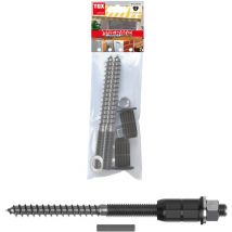 Sistema di montaggio pesante Thermo Proof Wood M12x190/80 (2 pz.)