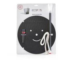 Sistema di riserva d'acqua per pentola Amsterdam 20 Black Ecopots