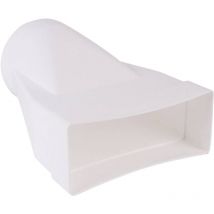 N15865 Sistema di ventilazione canale piatto 150 Giunzione Tondo / Piatta - Wallair