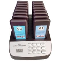 Mbs - Sistema Wireless Per La Gestione Delle File Nella Ristorazione 16 Ricevitori Cq1