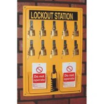 Sitesafe Lockout Station - Board Only 535 x 355mm
