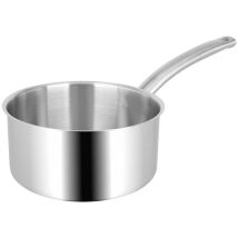 Sitram 714150 - Casseruola Bacchus Pro In Acciaio Inox Di Qualità Professionale, Ø 18 Cm, Tutti I Piani Cottura, Tra Cui Induzione, Manico Ergonomico 