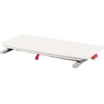 Sitz-Steh-Arbeitsplatz Ergo Cosy 80 x 35 cm (B x T) grau Ergo Cosy 80 x 35 cm (B x T) grau