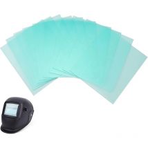 Sjlerst - 10pcs Lentille De Couverture De Casque De Soudage , Remplacement De Lentille De Protection De Soudage, Couvercle De Lentille De Couverture
