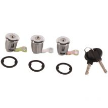 Sjlerst 252522 Jeu de barillets de serrure de porte de voiture avec clés pour Peugeot Partner Citroen Berlingo Xsara (1)