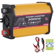 SNQ - 300W Auto-Wechselrichter, Dual-USB-Auto-Wechselrichter Auto-Stromrichter Modifizierter Sinuswellenadapter Spannungswandler