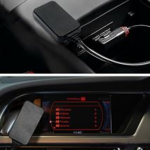 Sjlerst - Auto Bluetooth aux Kabel, Automobil Bluetooth 5.0 aux okabel Musik Adapter f ̈¹r ami mmi mdi Q5/A5/A7/R7/S5/Q7/A6L/A8L/A4L mit mmi 3G