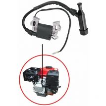 Sjlerst Bobine d'Allumage, Pièces de Générateur pour Générateur à Essence 168F-170F 2KW/3KW, Bobine d'allumage de Rechange avec Bougie d'allumage,