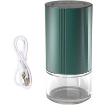 SJLERST Diffuseur de Voiture sans Eau, rechargeable par USB et diffuseur d'huile portable pour voiture ou maison, chambre, bureau (Vert)