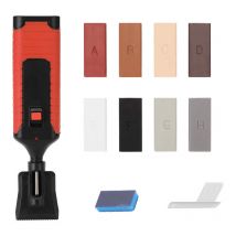 SJLERST Kit d'outils de Réparation de Carrelage en Céramique, Kit d'outils Multifonctions pour la Réparation de Carreaux de Remplissage ( Pierre,
