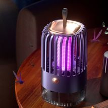 Sjlerst - Lampe électrique anti-moustiques, lampe anti-moustiques domestique, lampe anti-moustiques portable, lampe anti-moustiques et anti-pièges à