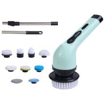 Sjlerst - Nettoyeur électrique sans fil rechargeable, Brosse à vaisselle automatique pour la cuisine Brosse à vaisselle pour la baignoire Outil de