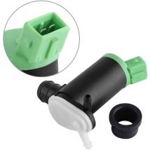 Sjlerst Pompe Lave Glace 206, Pompe de Lave-Glace, Pompe d'eau de Nettoyage de Pare-Brise Pompe à Moteur pour Peugeot 106 306 406 806