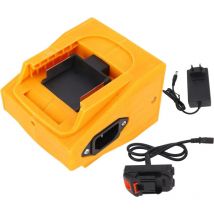 Sjlerst - Prise de Batterie d'outil électrique, Chargeur d'outil électrique de Batterie au Lithium Portable pour BL1450 BL1440 (Prise ue)