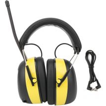 Sjlerst - Protecteurs d'oreilles Casque Anti Bruit, Casque antibruit en serre-tête pliable, Réduction du bruit Protection auditive réglable, Pour