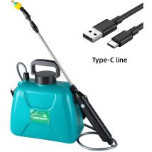 Sjlerst - Pulvérisateur électrique pour plantes avec bandoulière réglable, portable, rechargeable, pour jardin, pelouse, nettoyage de voiture et