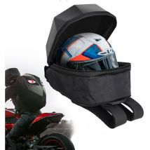 Sjlerst - Sac à Dos avec Yeux led, Sac à Dos de Moto étanche 3D Coque Rigide app écran Couleur Programmable Sac à Dos de Moto Sac à Dos D'équitation