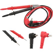 Sjlerst - Sondes de Multimètre, Kit de Test en Silicone Souple pour électricien, Cordons de Mesure ,Multimètre Numérique Cordon Sonde Testeur Câble