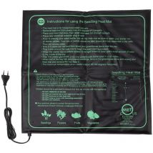Sjlerst - Tapis Chauffant pour Semis, pour Plantes D'intérieur, Semis, Culture Hydroponique, Germination