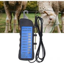 Sjlerst - Testeur de Clôture électrique 2000-12000V, Indicateur Lumineux Au Néon pour Le Bétail, Ferme, Jardin, pour Moutons, Animaux Domestiques Et