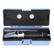Sjlerst - Testeur Portable d'alcool, 0-80% Réfractomètre Testeur D'outil de Mesure de la Teneur en Alcool avec Compensation Automatique de la