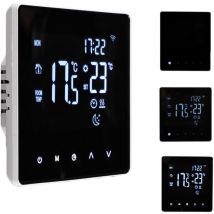 SJLERST Thermostat WiFi intelligent, thermostat de chauffage électrique, thermostat de chauffage par le sol pour les maisons, les bureaux, les écoles