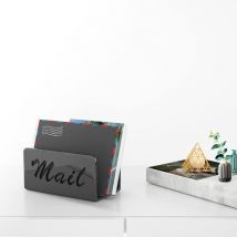 SJLERST Trieur de Courrier en Acrylique, Base Antidérapant pour la Maison, l'école, Le Bureau