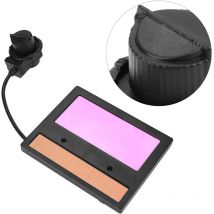 Sjlerst - TX600C panneau solaire casque de soudage lentille masque de soudage d'obscurcissement automatique lentille casque de soudage