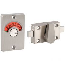 Verrou Indicateur, Occupé pour Salle de Bain wc Toilettes Serrure - Sjlerst