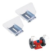 Sjlerst - Visière de Meuleuse d'établi Compatible avec Meuleuses d'établi Type 125/150 Machine de Fixation Bouclier d'outil Boîtier Antirouille en