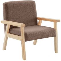 Skandinavischer Kindersessel aus Hevea-Holz - Sweeek