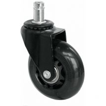 Skate-Rollen für Bürostuhl/Schreibtischstuhl - 5er-Set -Leichtläufig, geräuschlos & schmutzabweisend