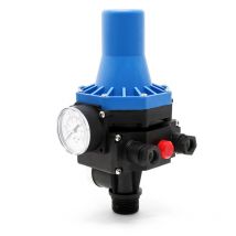 Wiltec - Druckschalter SKD-3 230V 1-phasig bis 10 bar, Druckwächter mit Trockenlaufschutz für Hauswasserwerke und Pumpen, zuverlässige Pumpensteuerung