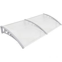 Skecten - Marquise en Polycarbonate - 100x200cm - Translucide