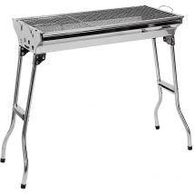Barbecue portable pliable de camping acier inoxydable