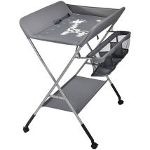 Table à Langer multifonctionnelle pour bébé gris