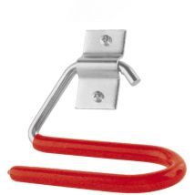 Pohl - Skihalter verzinkt rot gummiert