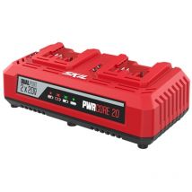Skil 3128aa Doppel-schnellladegerät Für 20-v-lithium-batterien