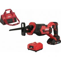 Scie sabre sans fil 18V 2,4 Ah Skil