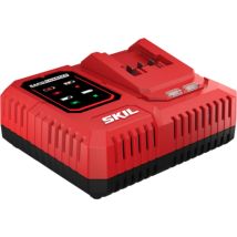 SKIL – CR1E3123AA – Caricatore rapido 20 V per batterie compatibili – 100-240 V, 20 V, 3 A – Elettricità