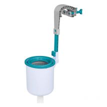 Coocheer - Skimmer de superficie de piscina, herramienta de limpieza de piscinas, blanco